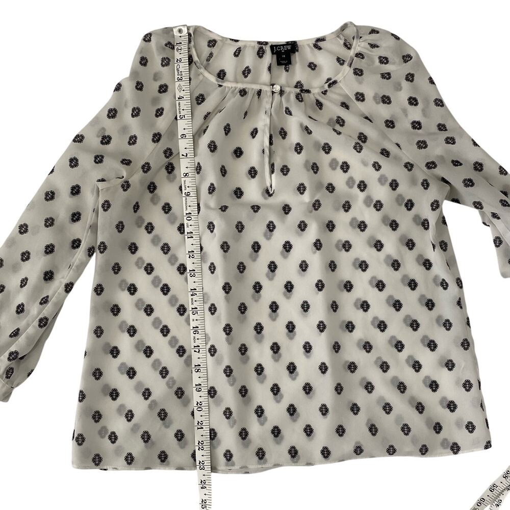 J. Crew Blouses Lot of 2 Women Size XS Long Sleeve Light Weight - Picture 5 of 10